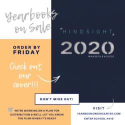 Buy your yearbook by Friday !